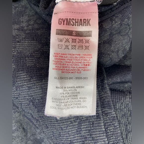 Gymshark Charcoal Black Adapt Camo Seamless Leggings. Size small - Picture 8 of 8